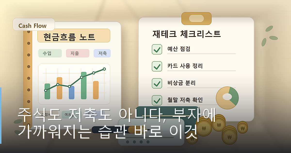 주식도 저축도 아니다, 부자에 가까워지는 습관 바로 이것